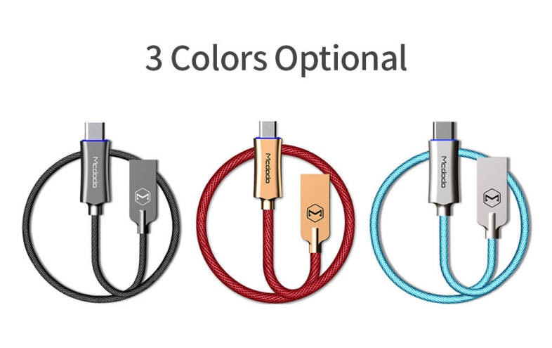 Mcdodo CA - 288 Type-C QC3.0 Quick Charging Cable Auto Disconnect 1.5M 2.4A