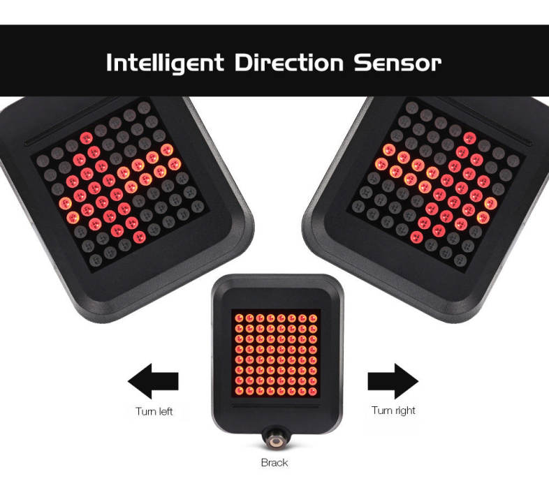 64 LEDs 80lm Bicycle Tail Signal Light Warning Taillight for MTB Road Bike