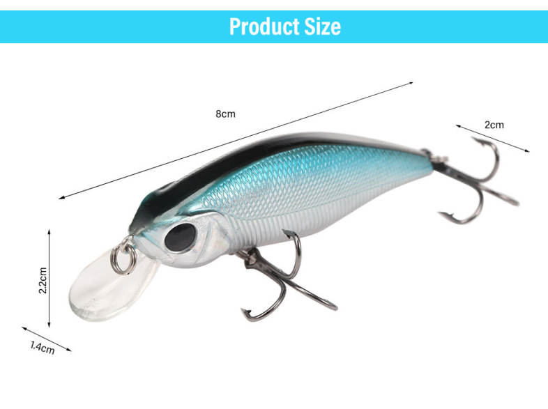A FISH LURE Artificial Hard Fishing Bait