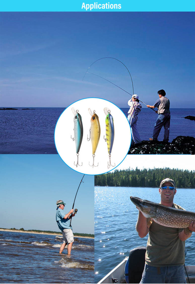 A FISH LURE Artificial Hard Fishing Bait