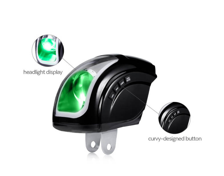 MT472 Motorcycle Bluetooth Speaker Streamlined Design FM Radio Bass Stereo Amplifier