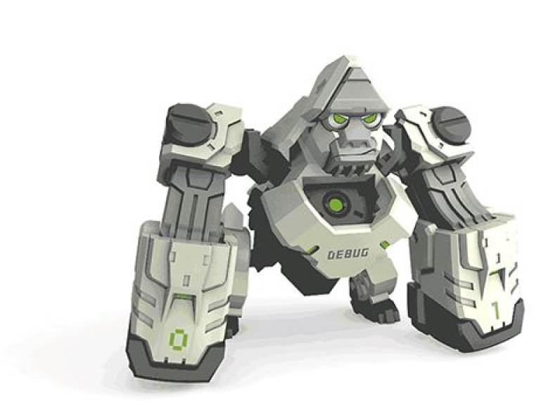 Xiaomi Youpin ABS Folding Changeable Programming Ape Toy