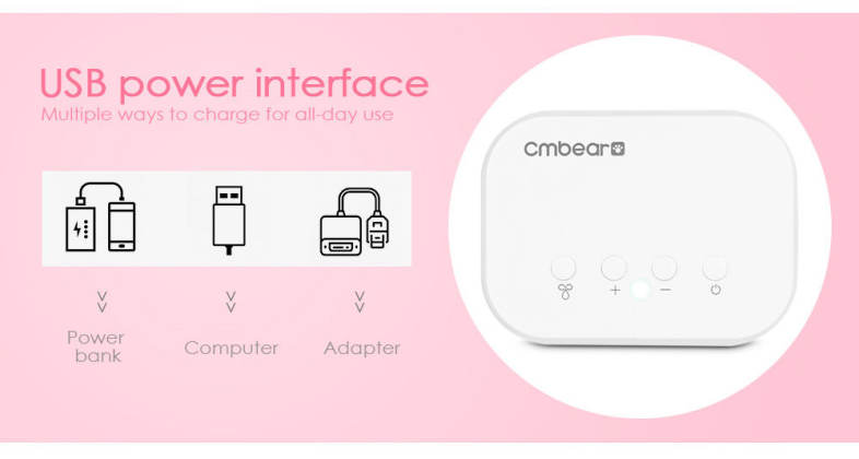 Cmbear Rechargeable Electric Multi-mode Adjustable Breast Pump