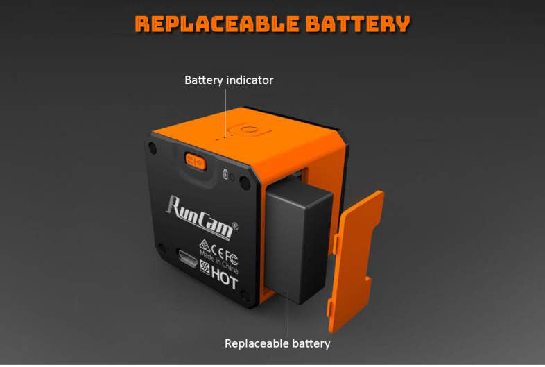 RunCam 3S WiFi 1080P 60fps FPV Action Camera for RC Racing Drone