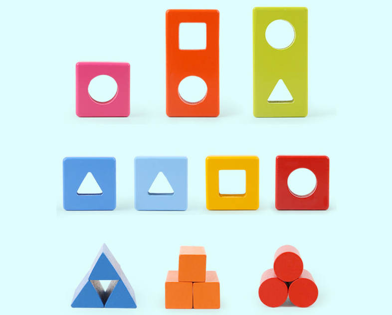 Topbright 8558 Building Blocks Puzzles Toys for Baby Teaching Aids