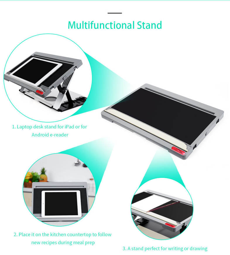 Famirosa Portable Laptop Computer Standing Desk Tablet Holder