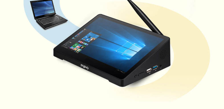 PIPO X10PRO Intel Cherry Trail Z8350 4GB DDR3L   32GB ROM Mini PC Support Windows 10 2.4G WiFi 100Mbps BT4.0