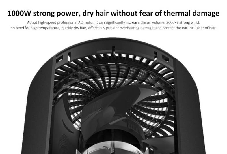 Shunrui XL - 6666 1000W Professional Quick Dry Hair Dryer for Home Barbershop