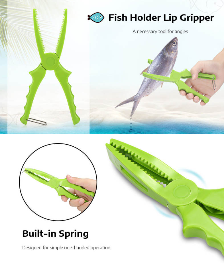 Outlife BL - 012 Fishing Pliers Saltwater Hook Remover Fish Holder Lip Gripper