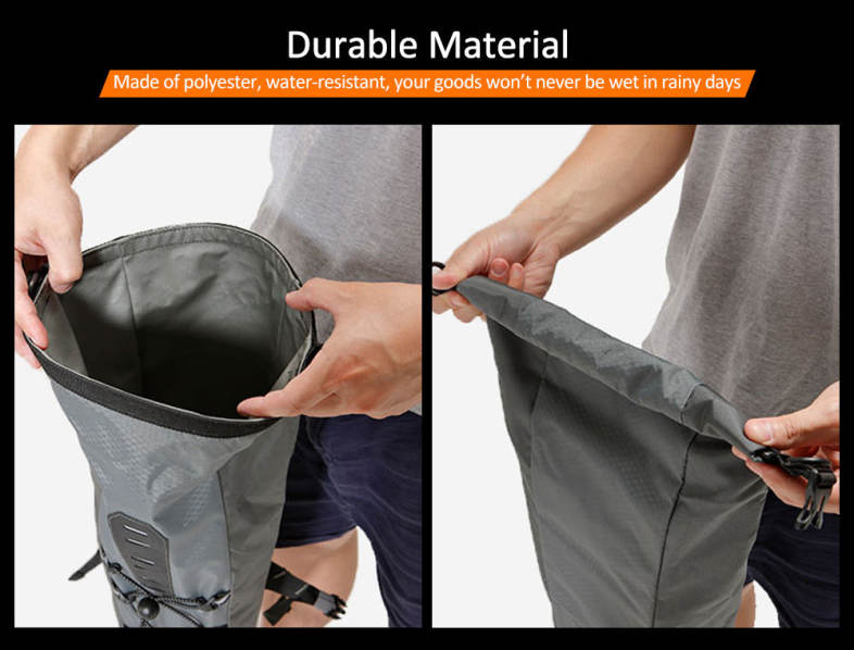SAHOO 131372 - SA Water-resistant Bike Saddle Bag Under Seat Pack Tail Pouch