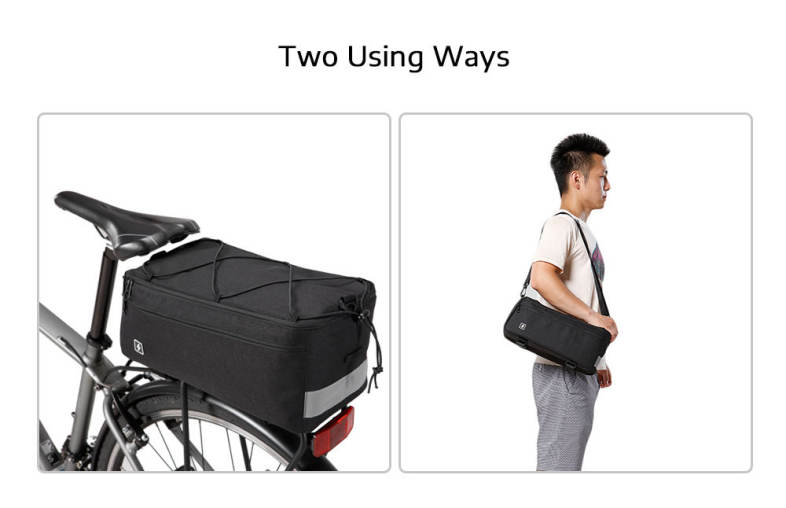 SAHOO 142001 Multifunctional Bicycle Pannier Bag Trunk Pack