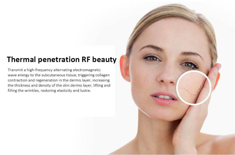 KLY - 1706 Intelligent Temperature Control RF V-face Maker Lifting Beauty Instrument 