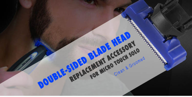 Replaceable Shaver Head Accessories for MicroTouch Solo Electric Razor