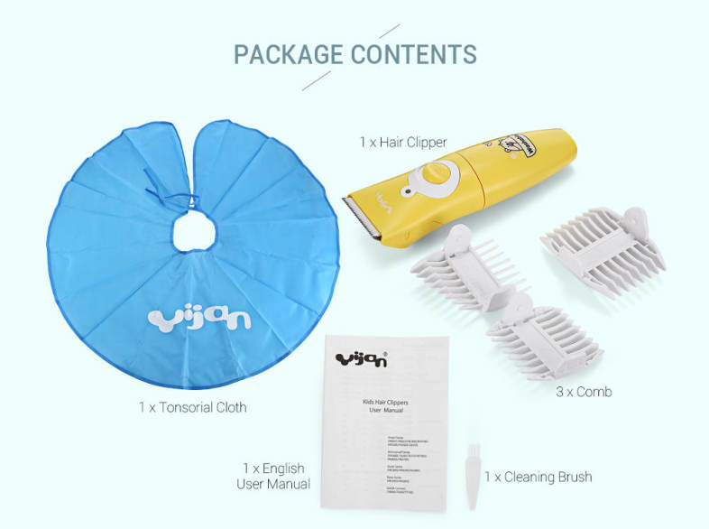 Yijian T610S Waterproof Kids Hair Clipper