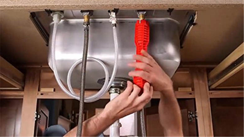 Faucet and Sink Installer Multifunctional Water Pipe Wrench