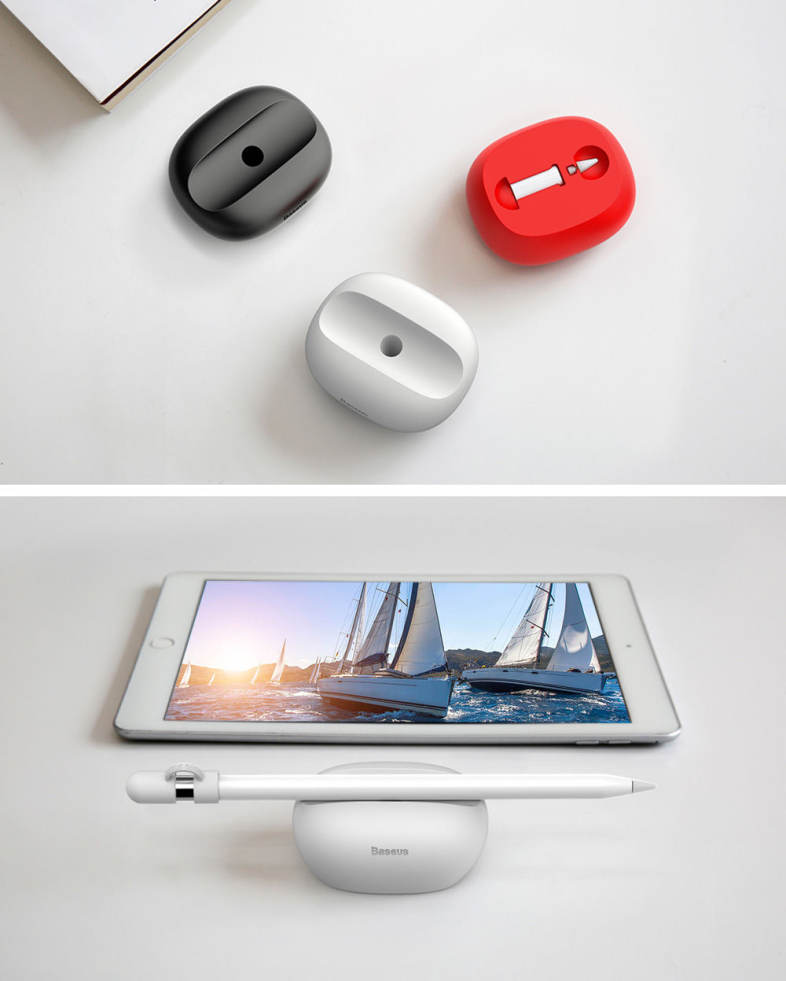 Baseus Pencil Silicone Holder Dustproof Portable with Cap