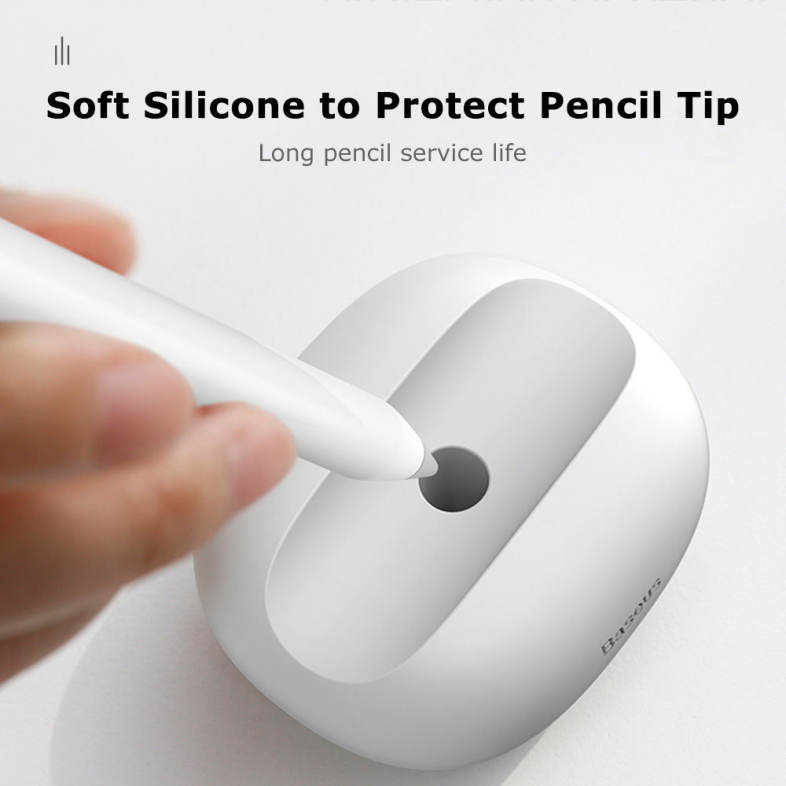 Baseus Pencil Silicone Holder Dustproof Portable with Cap