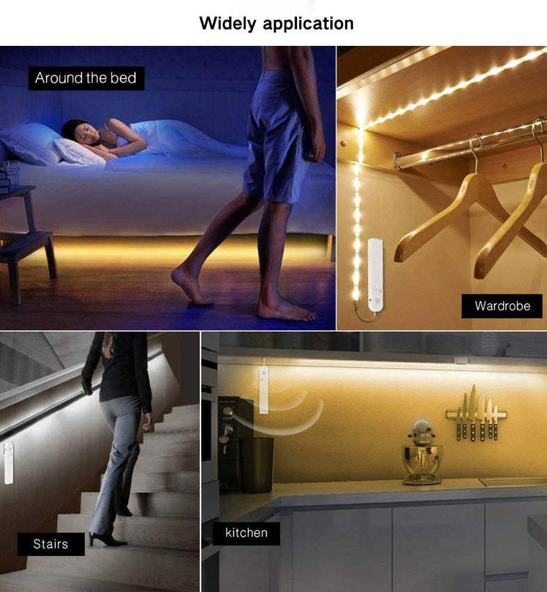 Brelong FYD - 1608 1m Intelligent Human Sensor Induction LED Strip Light