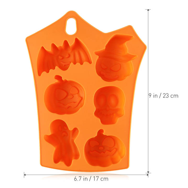 Creative Happy Halloween Silicone Pumpkin Cake Silicone Mold Kitchen Bake Tools