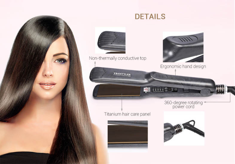308 Flat Hair Straightener Tool