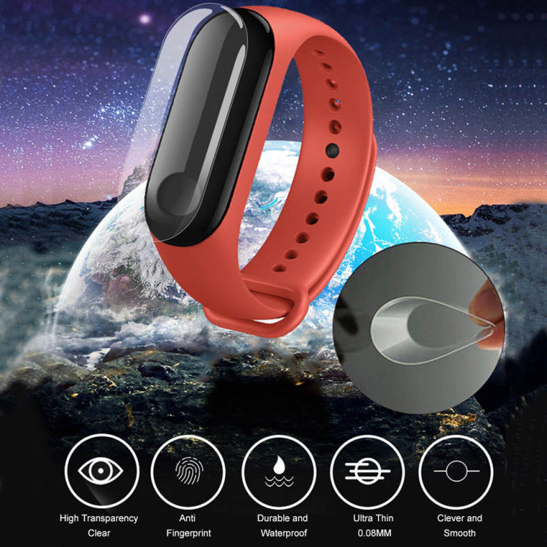 2PCS Soft Screen Protector for Xiaomi Mi Band 3