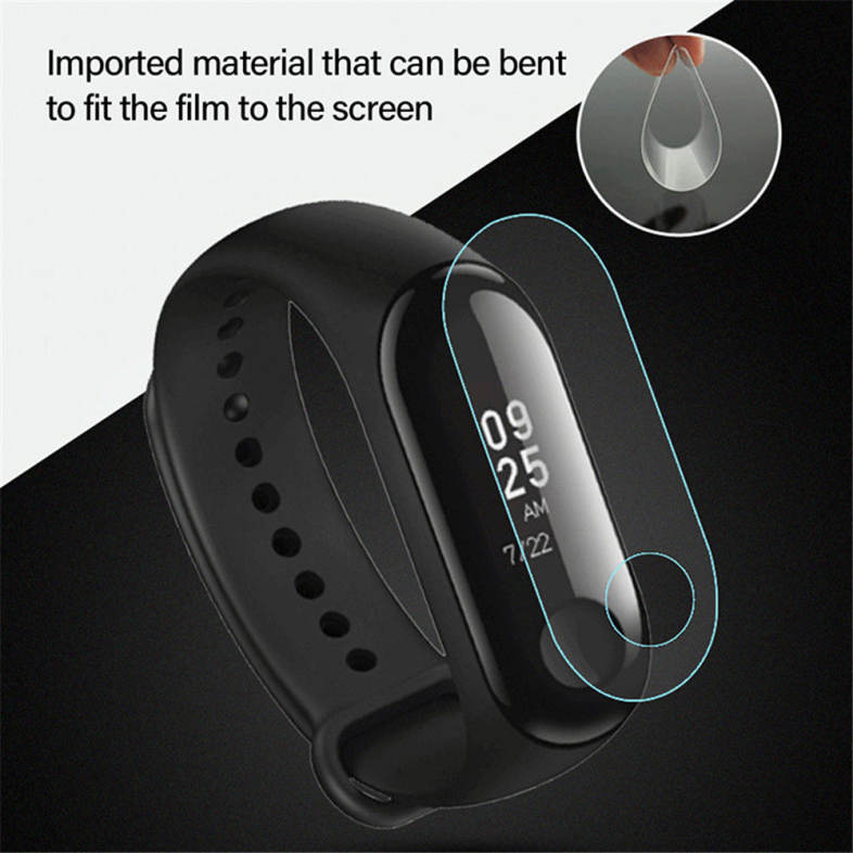 2PCS Soft Screen Protector for Xiaomi Mi Band 3