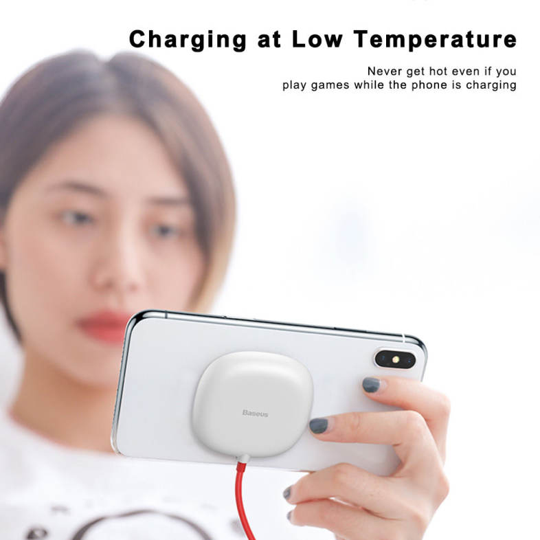 Baseus Suction Cup Wireless Charger Portable Silicone 10W
