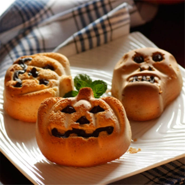 Halloween Holiday Pumpkin Cake Mold Baking Pastry  Tool