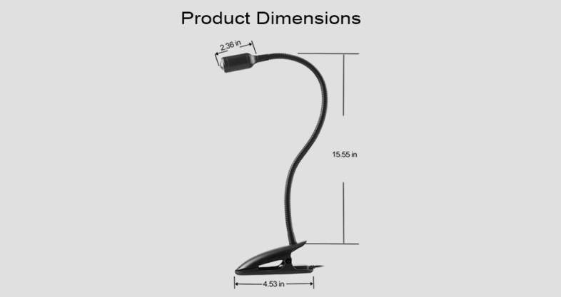 ZTD008 USB LED Intelligent Reading Lamp