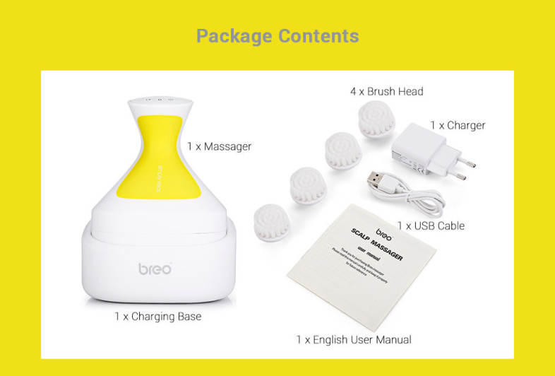 Mini Head Massager Electric Facial Cleansing Brush