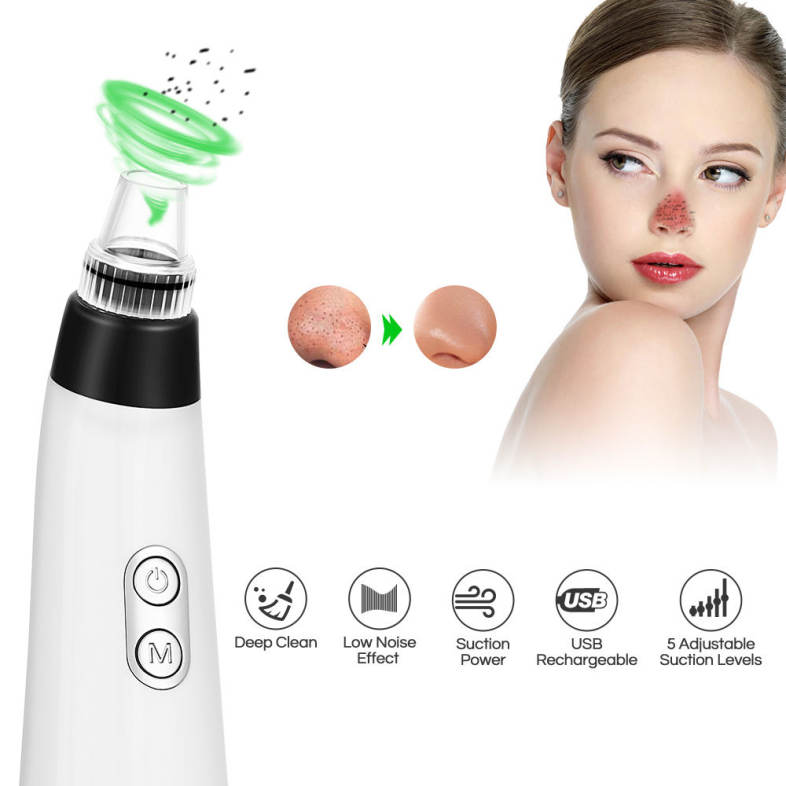 E003 Blackhead Cleaner Beauty Suction Removal Acne Pore Face Care