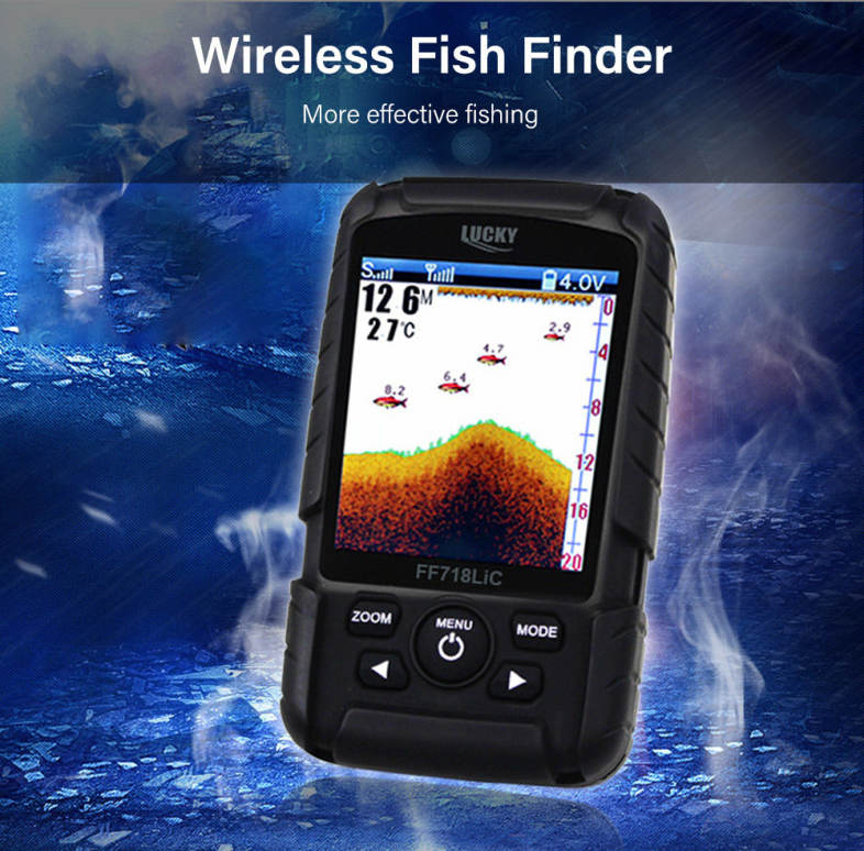 LUCKY FF718LiC - W Wireless Fish Finder Fishing Gear