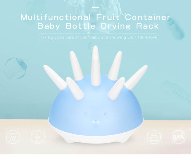 Cmbear Multifunctional Fruit Container Baby Bottle Drying Rack