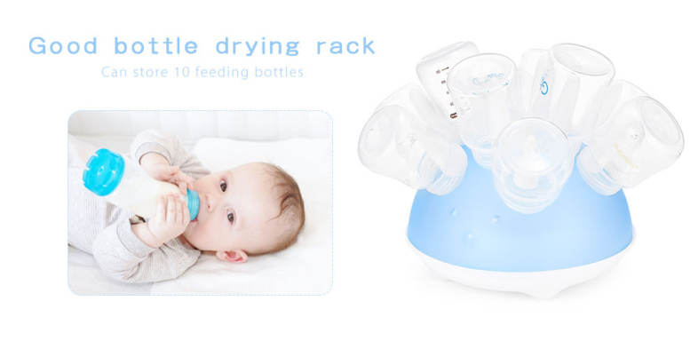 Cmbear Multifunctional Fruit Container Baby Bottle Drying Rack