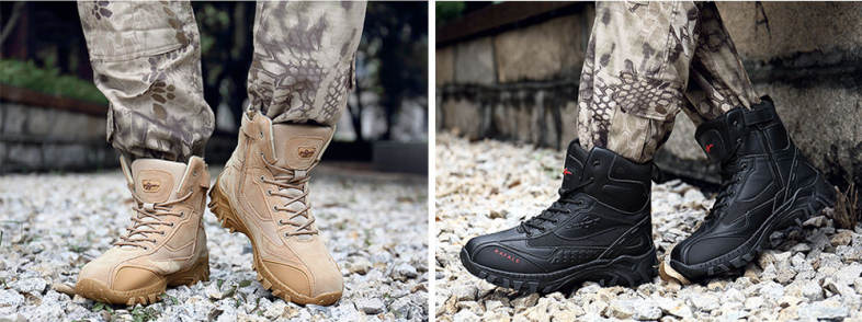 Men Stylish Wear-resistant Antiskid Boots