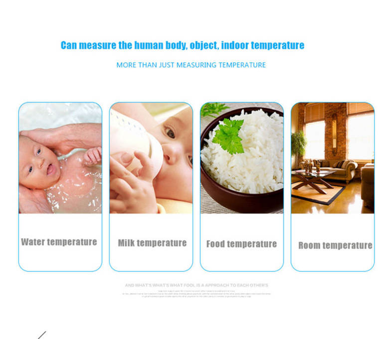 Non-contact Infrared Thermometer Babies Adults Temperature Measurement Tool