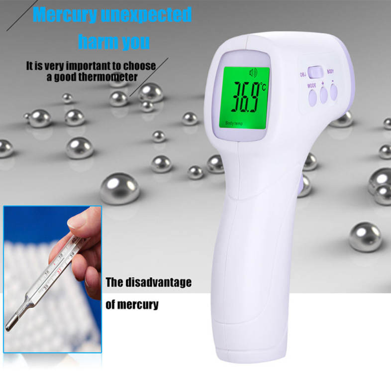 Non-contact Infrared Thermometer Babies Adults Temperature Measurement Tool