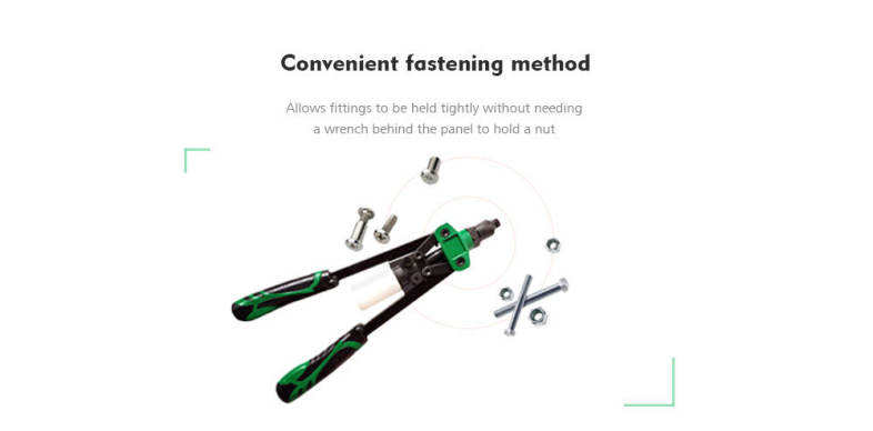 13 inch Heavy Duty Mini Hand Riveter Blind Rivet Gun Tool