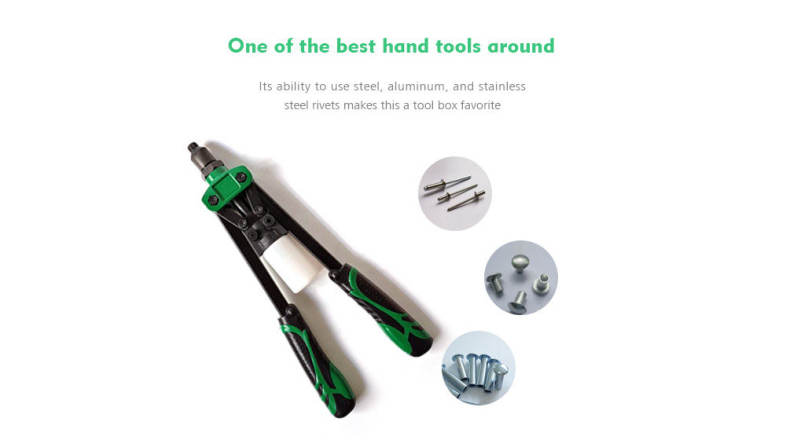 13 inch Heavy Duty Mini Hand Riveter Blind Rivet Gun Tool