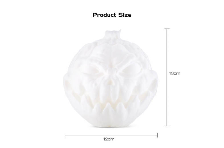 3D Printing Devil Pumpkin Face Light Romantic Night Lamp Remote Control