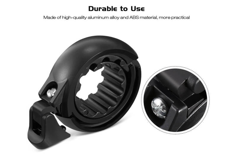 CL - 6 Aluminum Alloy Invisible Bicycle Bell for 22.2 - 31.8mm Bike Handlebar