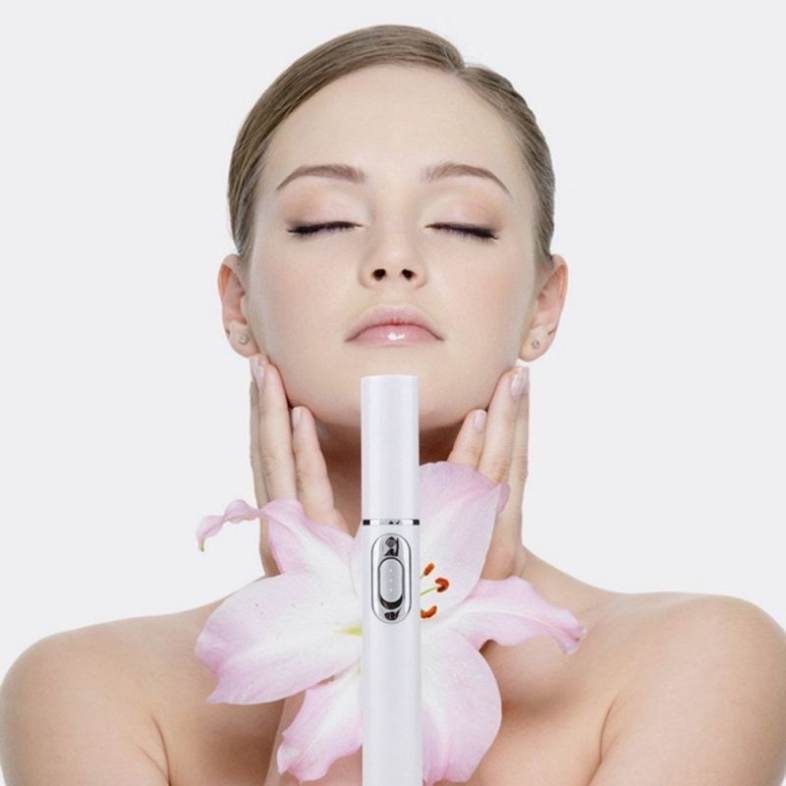 Beauty Instrument Blue Light Therapy Laser Pointer Remove Acne Scars  Anti-Wrinkle Face Treatment Pen