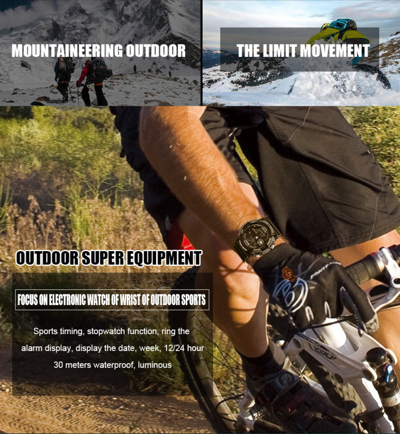 Sanda 320 5303 Multifunctional Sports Men Watch