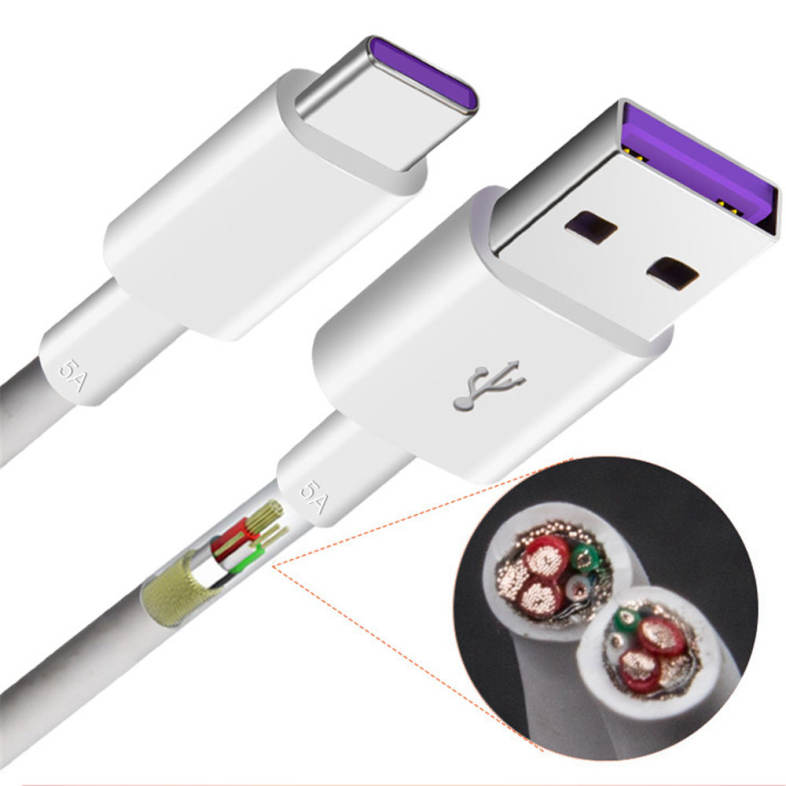 5A Super Fast Charge Data Cable for Huawei Mate 9 /  9 Pro / P10 / P20 / P20 pro