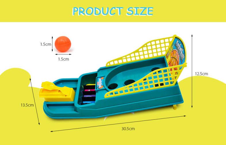 MoFun 80788 Fingertip Basketball Catapult Shooting Machine Table Toy