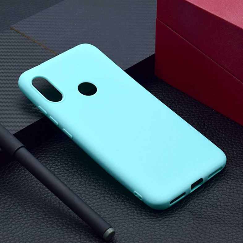 Shockproof TPU Case for Xiaomi Mi A2 Lite Candy Color Silicone Cover