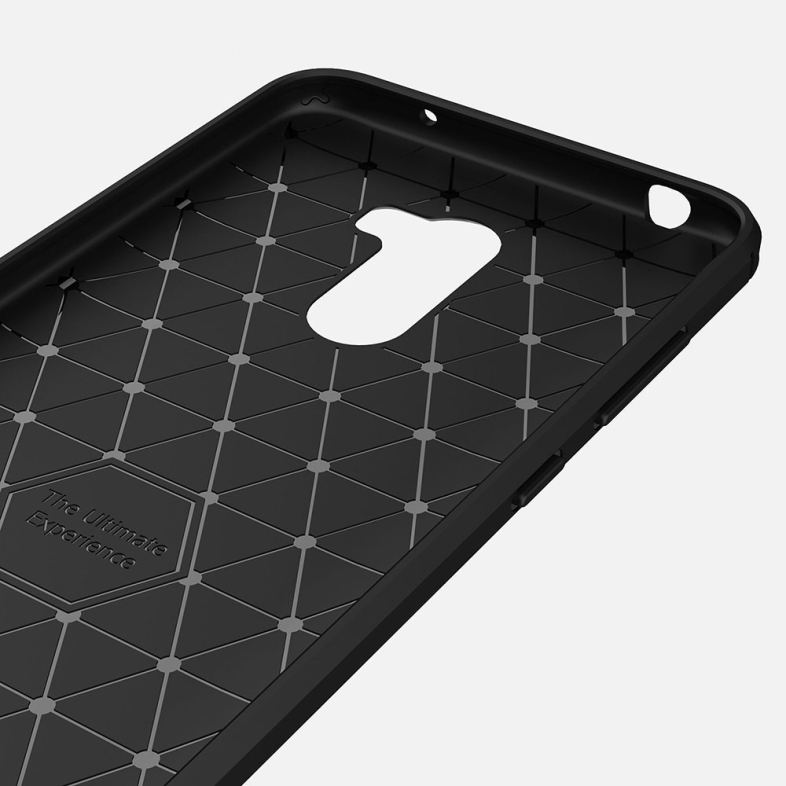 Luxury Carbon Fiber TPU Soft Case for Xiaomi Pocophone F1
