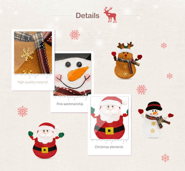 Knives Forks Bag Party Decoration Christmas Birthday Gift for Children