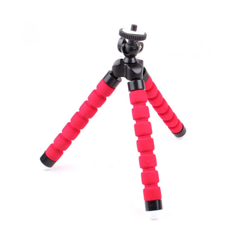Universal Compact Tripod Stand Flexible Octopus Cell Phone Camera Selfie Stick Tripod Mount for Smartphone / Digital Camera