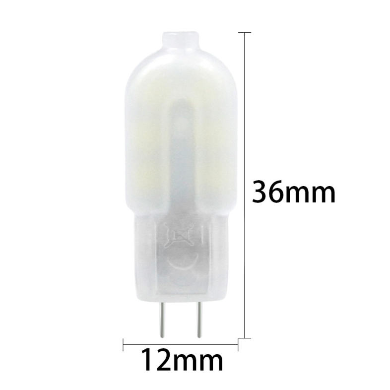 5PCS YWXLight G4 LED Lampe Lampada 360 Degree Milky White Shell DC 12V